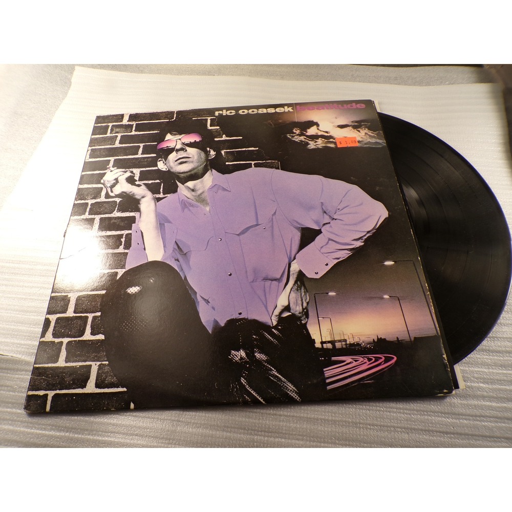 Ric Ocasek Beatitude Vinyl LP 1982 Geffen Records GHS 2028 New Wave Rock Album